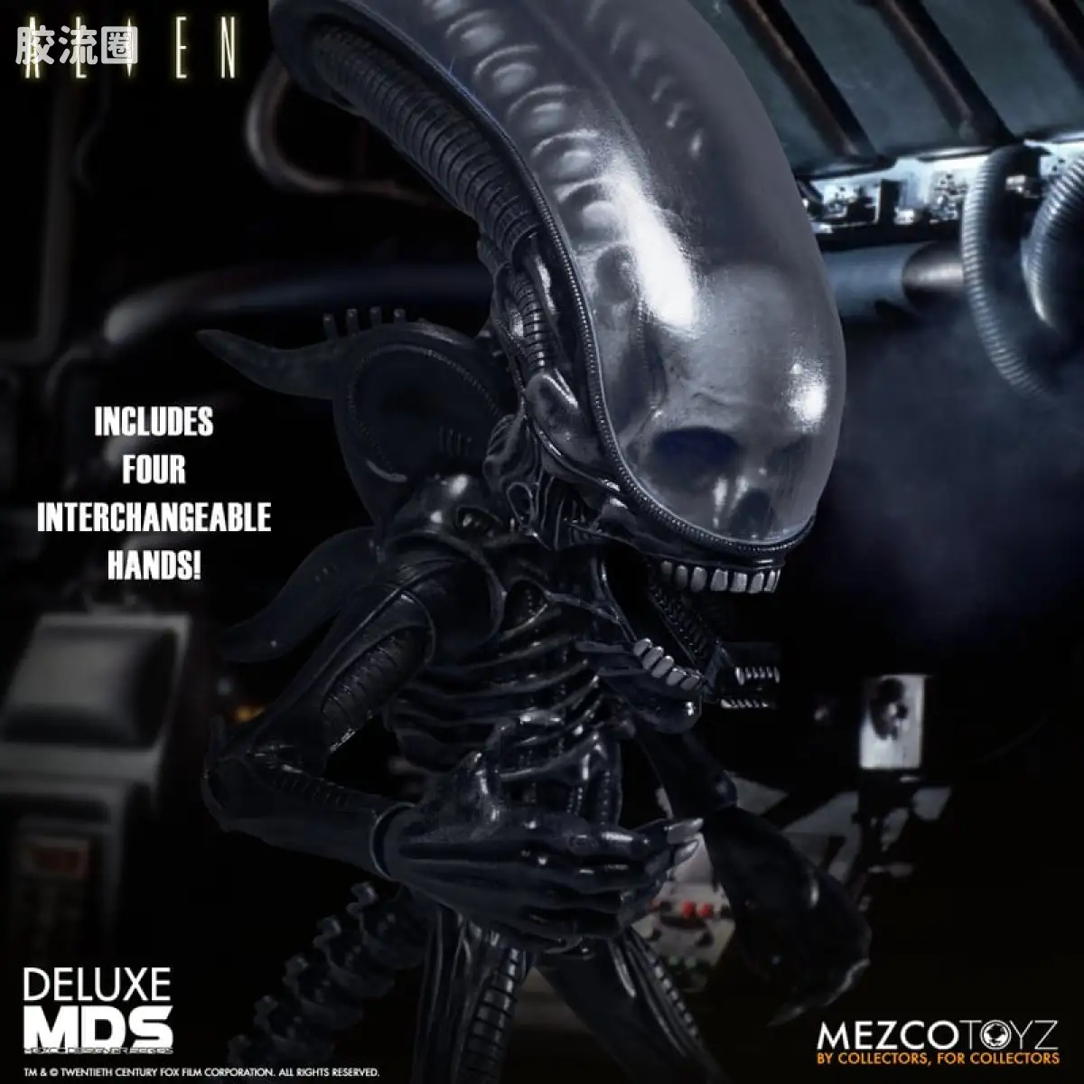 Mezco 娃娃系列 风格/设计师系列 电影 异形 异形 - 图片
