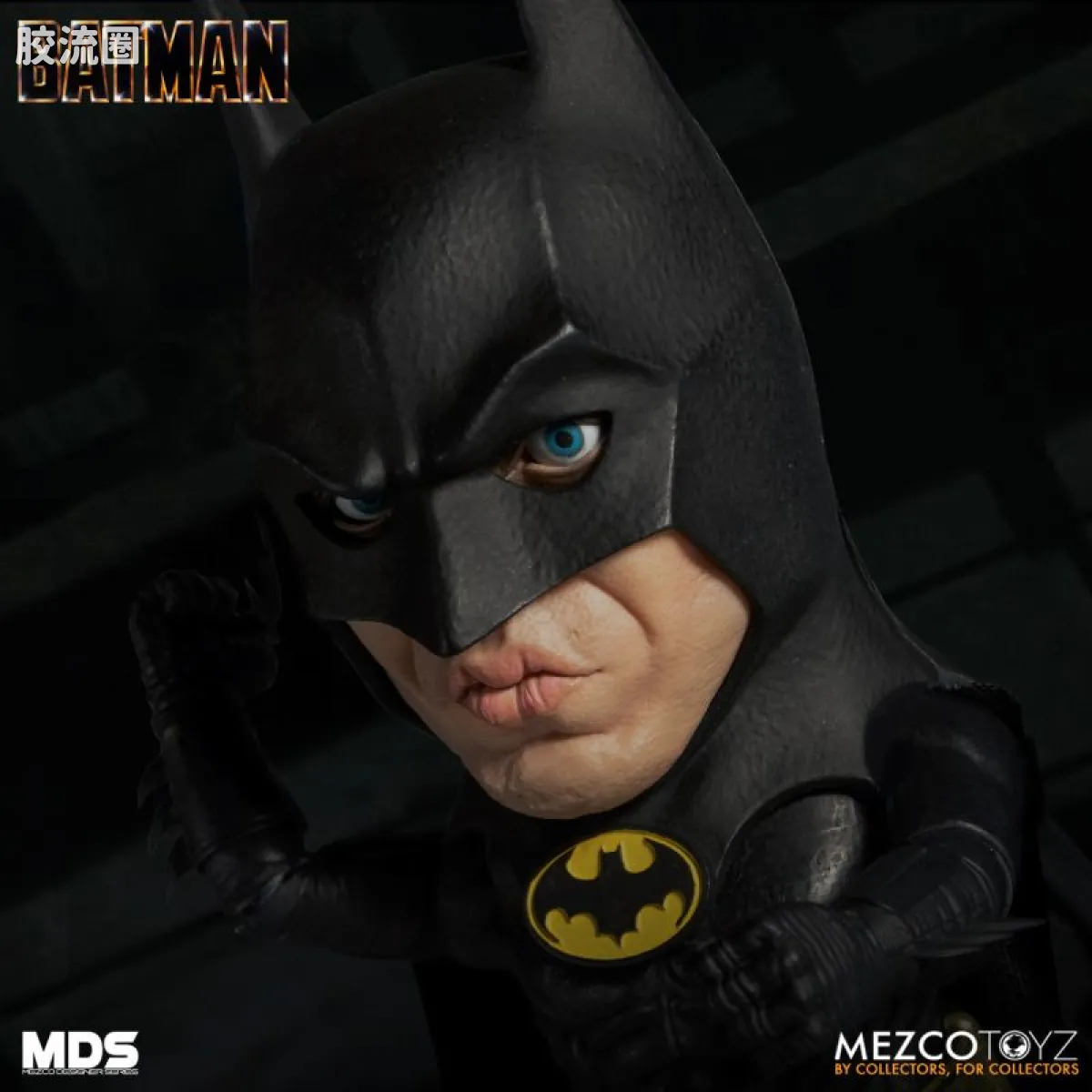 Mezco 娃娃系列 风格/设计师系列 89年电影 蝙蝠侠 蝙蝠侠 豪华版 - 图片