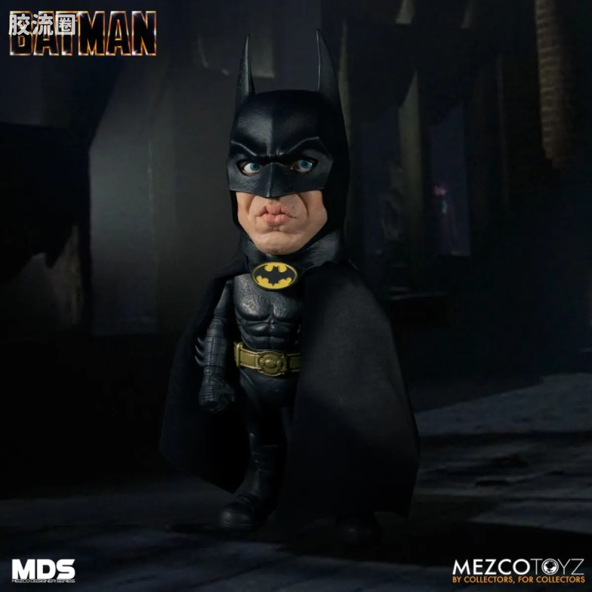 Mezco 娃娃系列 风格/设计师系列 89年电影 蝙蝠侠 蝙蝠侠 豪华版 - 图片