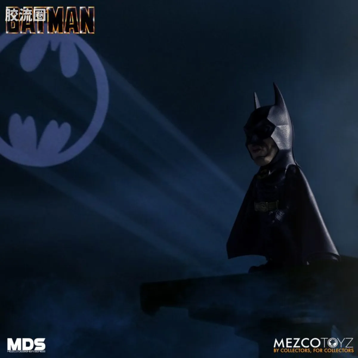 Mezco 娃娃系列 风格/设计师系列 89年电影 蝙蝠侠 蝙蝠侠 豪华版 - 图片
