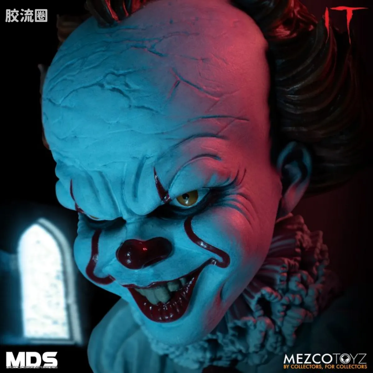Mezco 娃娃系列 风格/设计师系列 电影 小丑回魂 佩尼怀斯 豪华版 - 图片