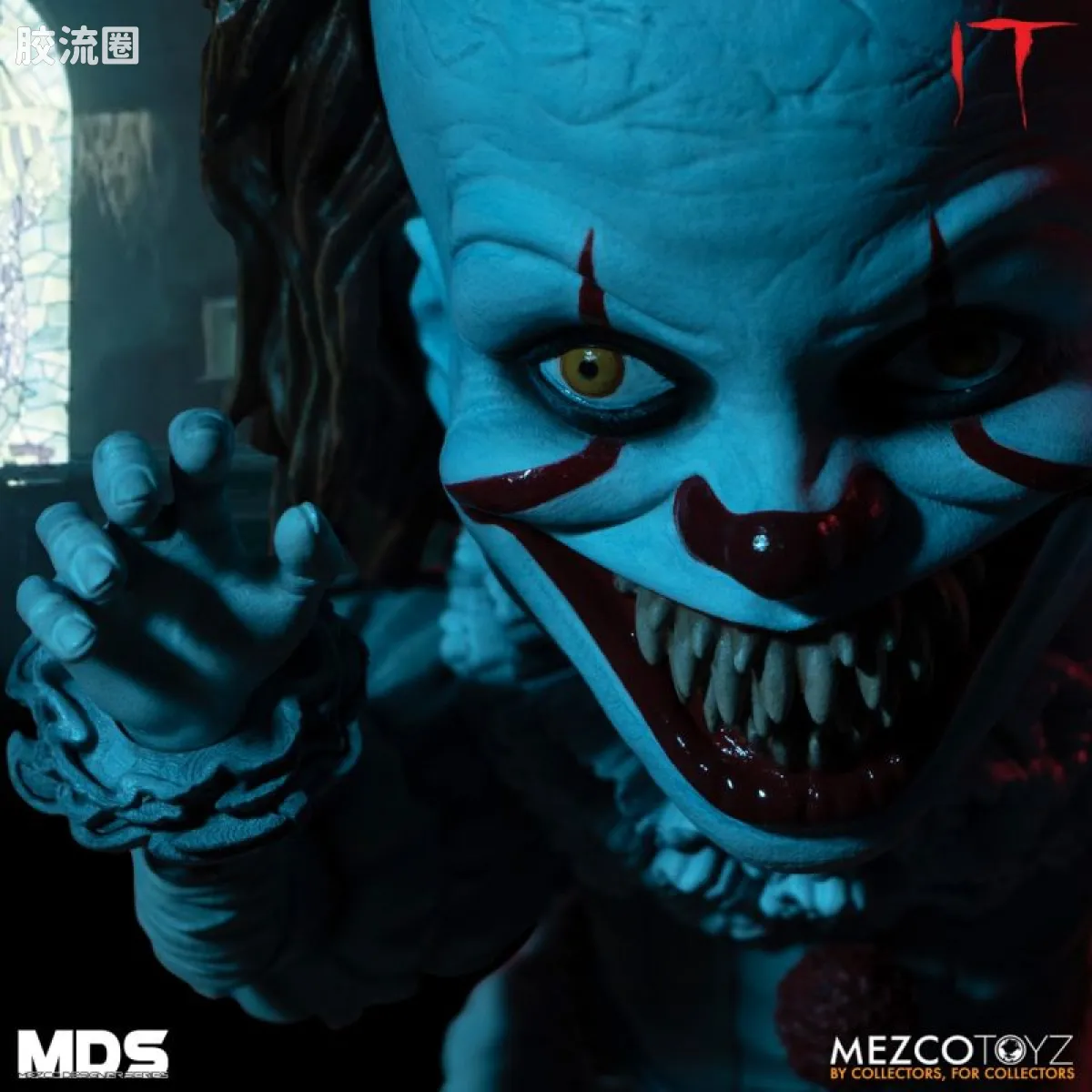 Mezco 娃娃系列 风格/设计师系列 电影 小丑回魂 佩尼怀斯 豪华版 - 图片