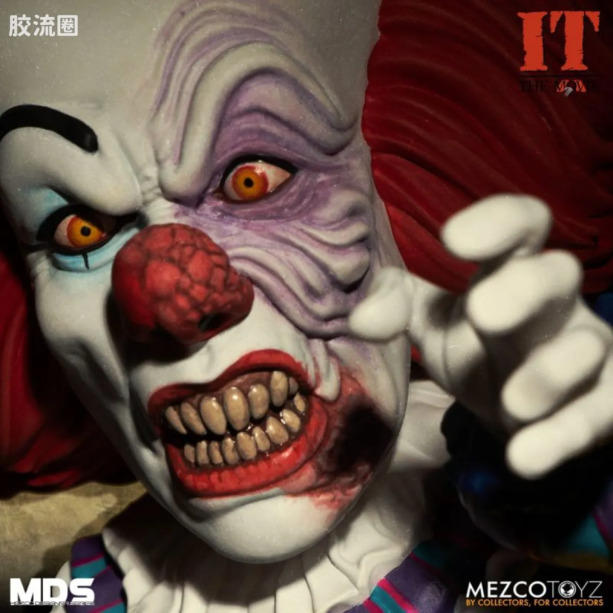 Mezco 娃娃系列 风格/设计师系列 90年电影 小丑回魂 佩尼怀斯 - 图片