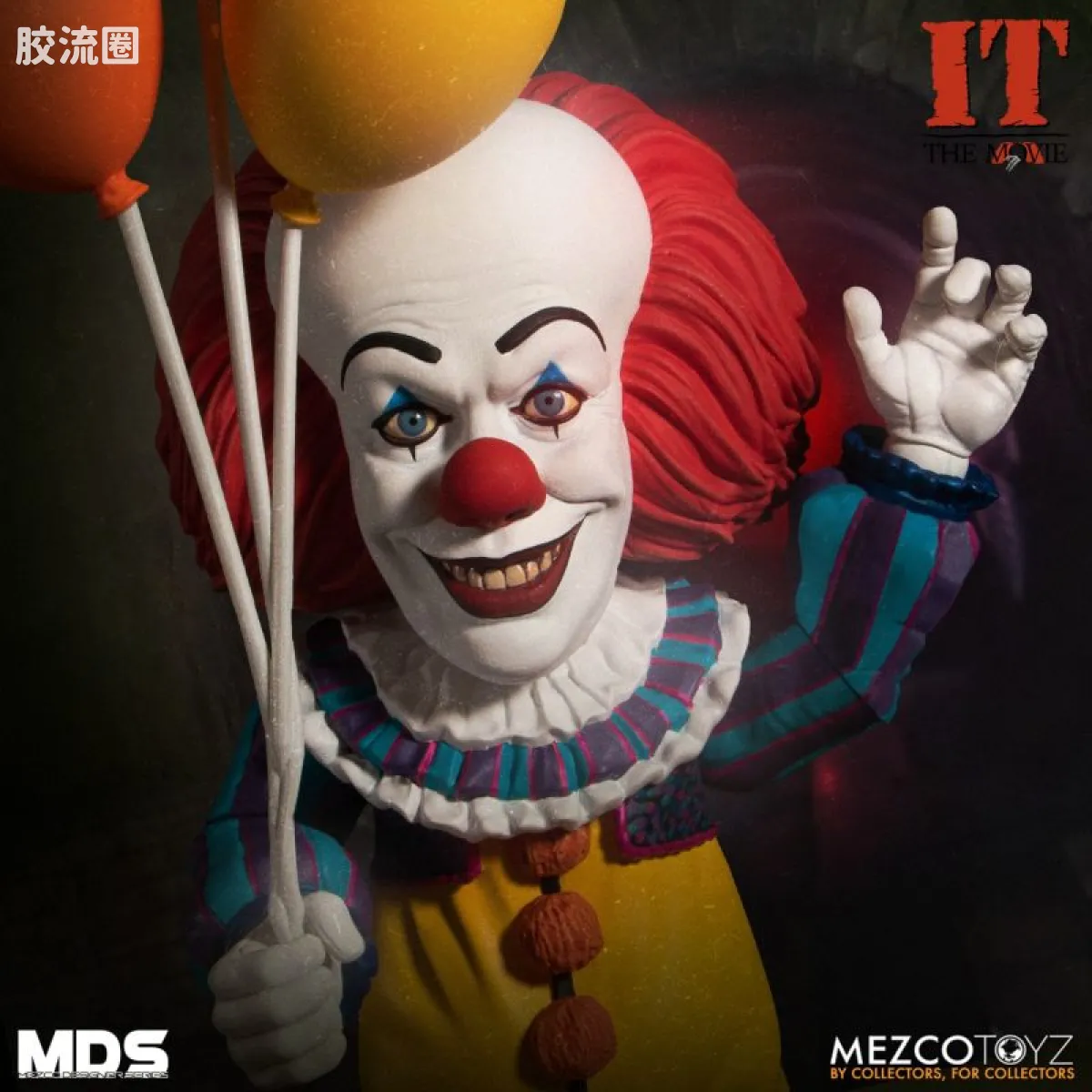 Mezco 娃娃系列 风格/设计师系列 90年电影 小丑回魂 佩尼怀斯 - 图片