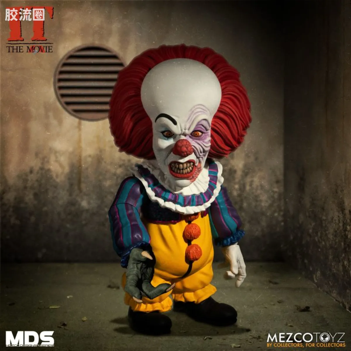 Mezco 娃娃系列 风格/设计师系列 90年电影 小丑回魂 佩尼怀斯 - 图片