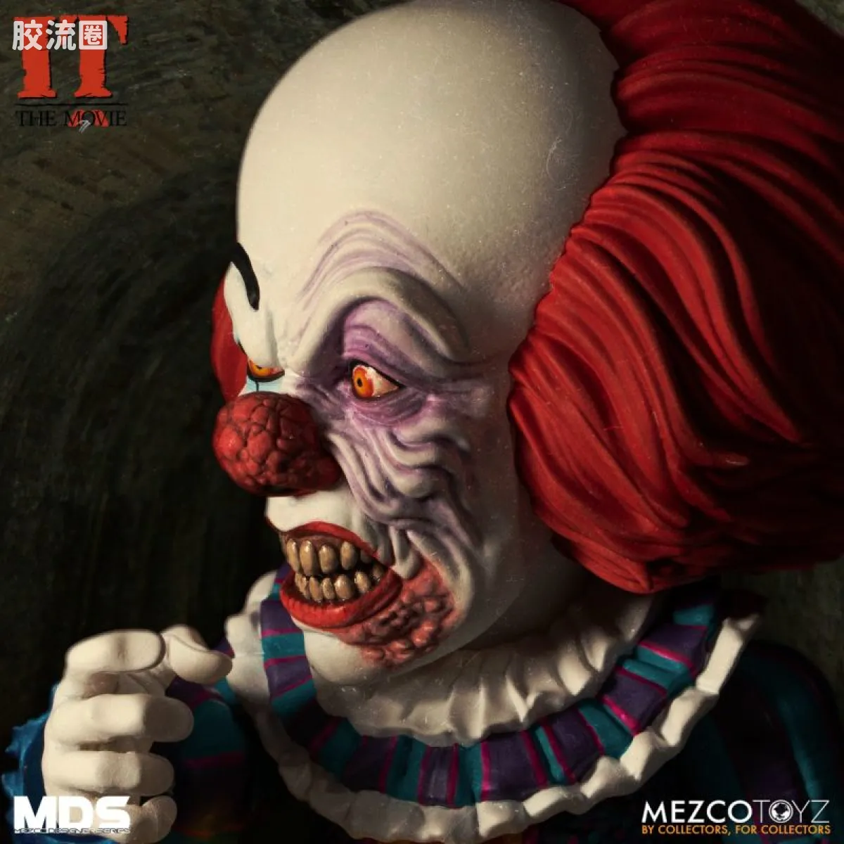 Mezco 娃娃系列 风格/设计师系列 90年电影 小丑回魂 佩尼怀斯 - 图片