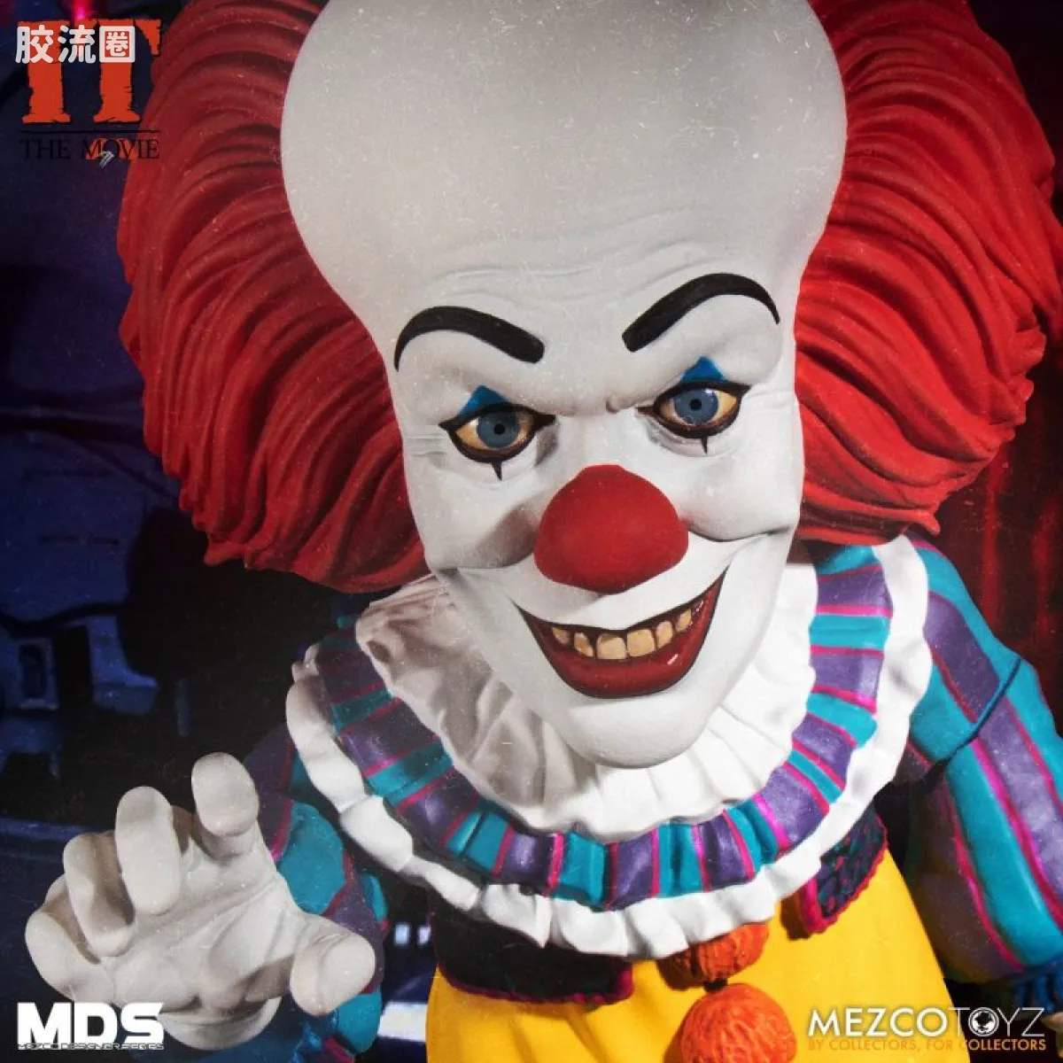 Mezco 娃娃系列 风格/设计师系列 90年电影 小丑回魂 佩尼怀斯 - 图片