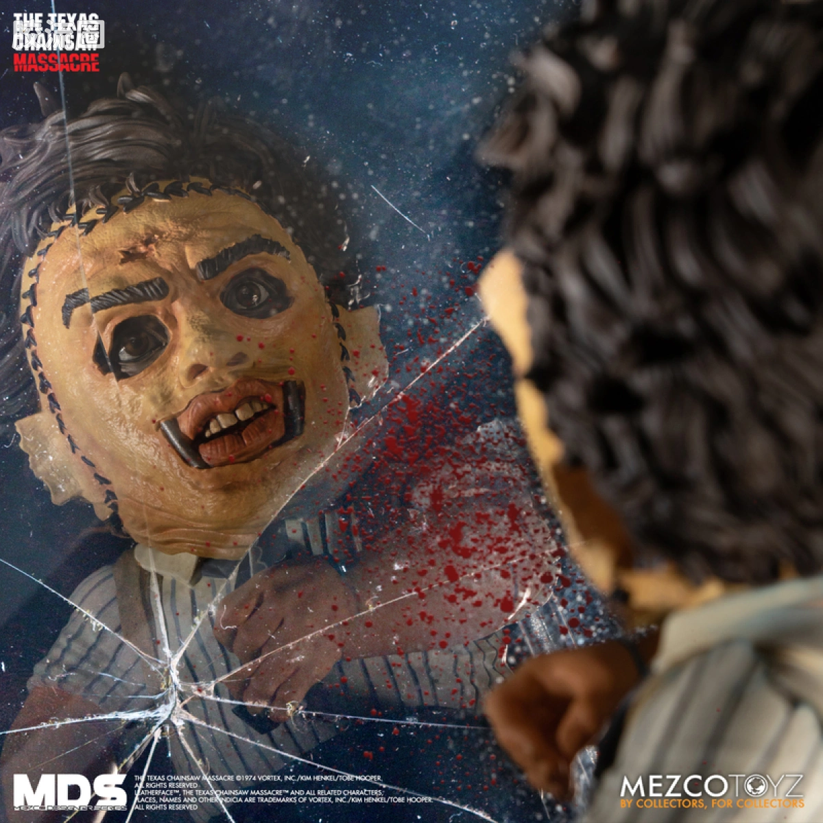 Mezco 娃娃系列 风格/设计师系列 电影 德州电锯杀人狂 皮脸 - 图片