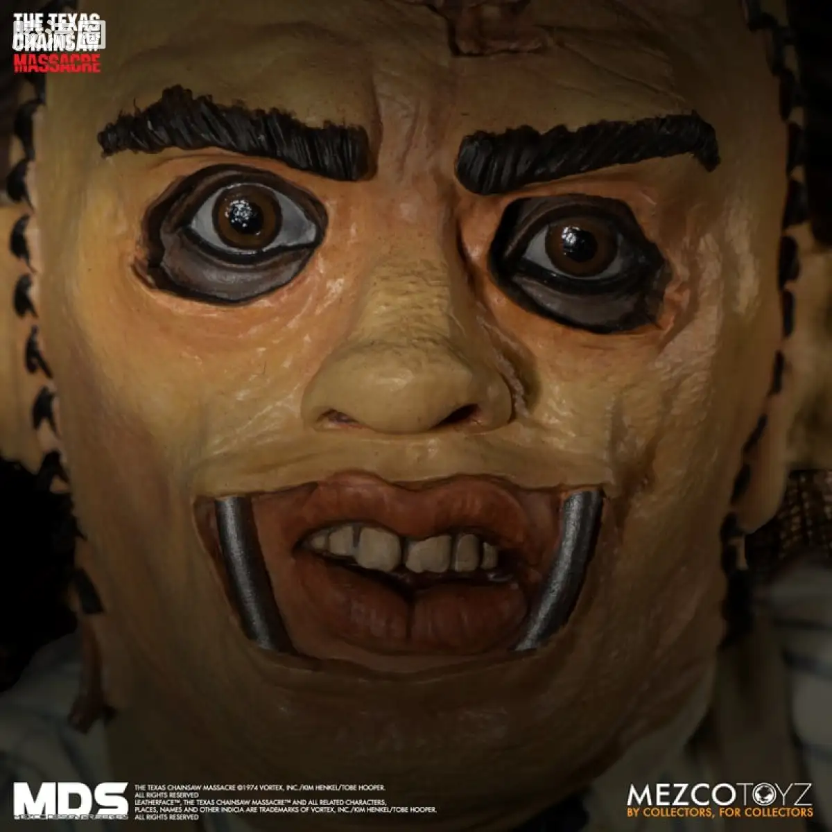 Mezco 娃娃系列 风格/设计师系列 电影 德州电锯杀人狂 皮脸 - 图片