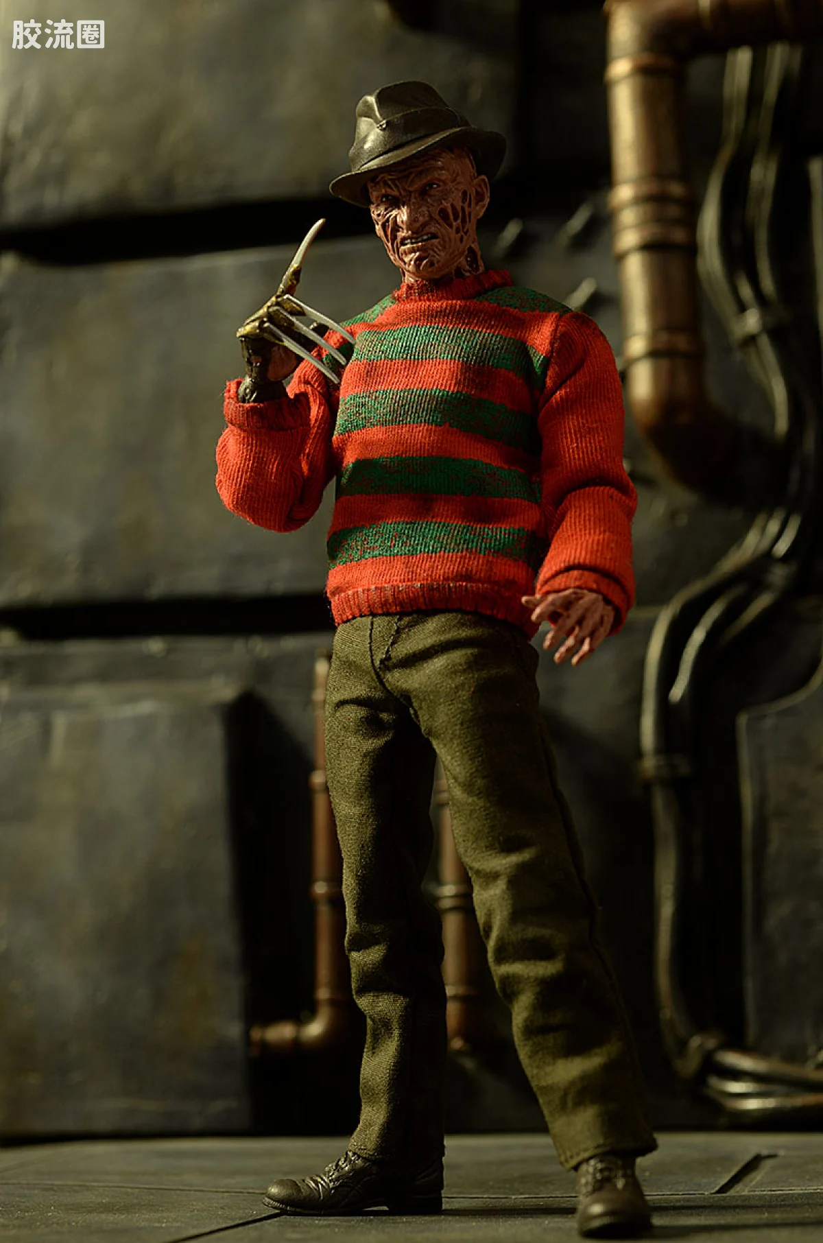 Mezco one-12系列 1/12集体系列 猛鬼街 弗莱迪 - 图片
