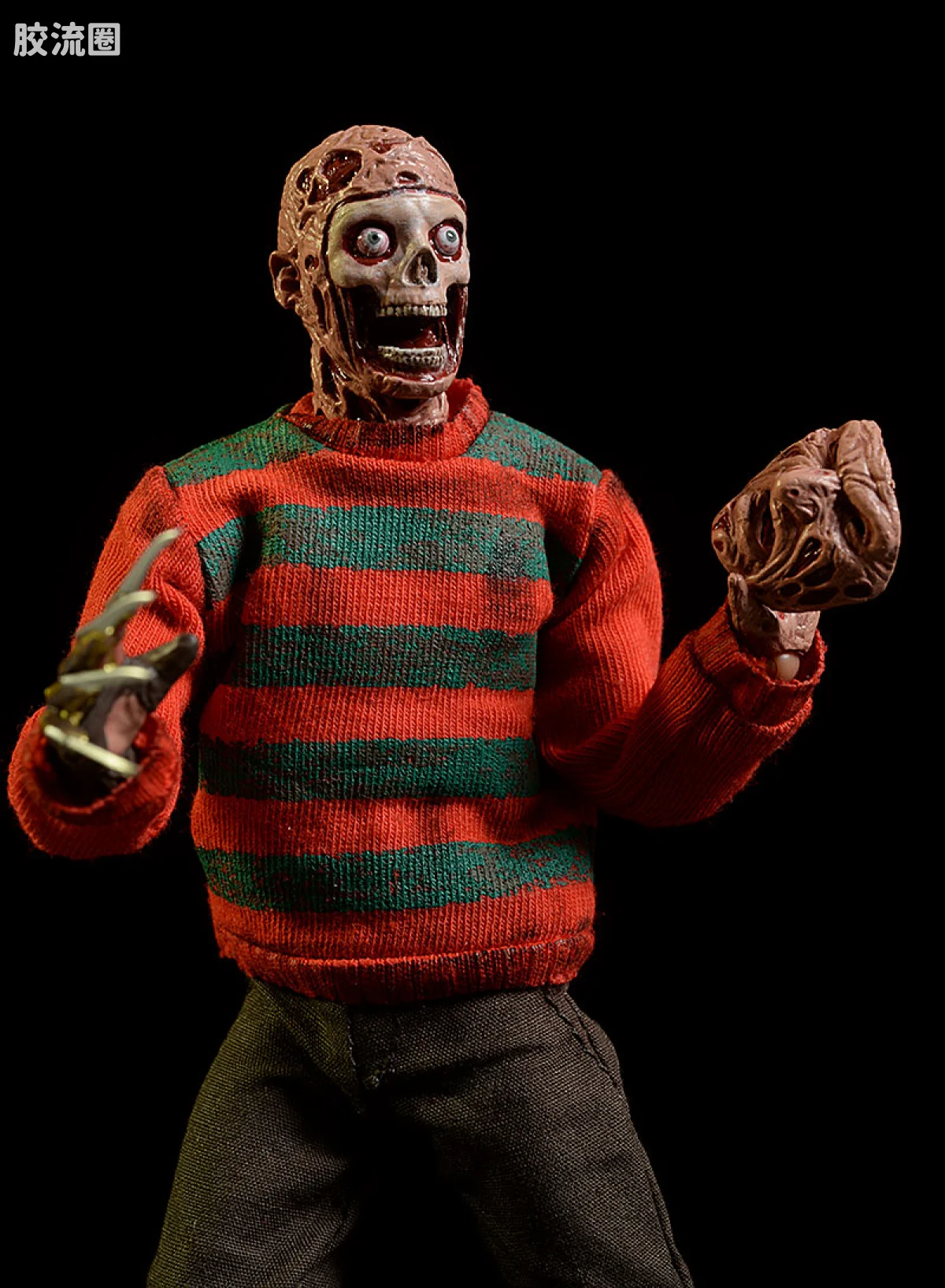 Mezco one-12系列 1/12集体系列 猛鬼街 弗莱迪 - 图片