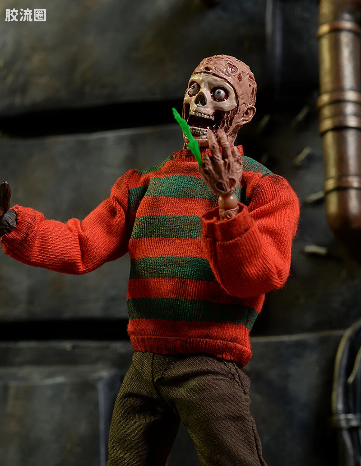 Mezco one-12系列 1/12集体系列 猛鬼街 弗莱迪 - 图片