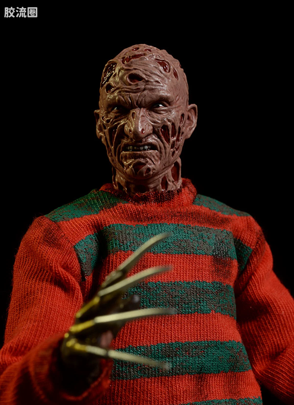 Mezco one-12系列 1/12集体系列 猛鬼街 弗莱迪 - 图片