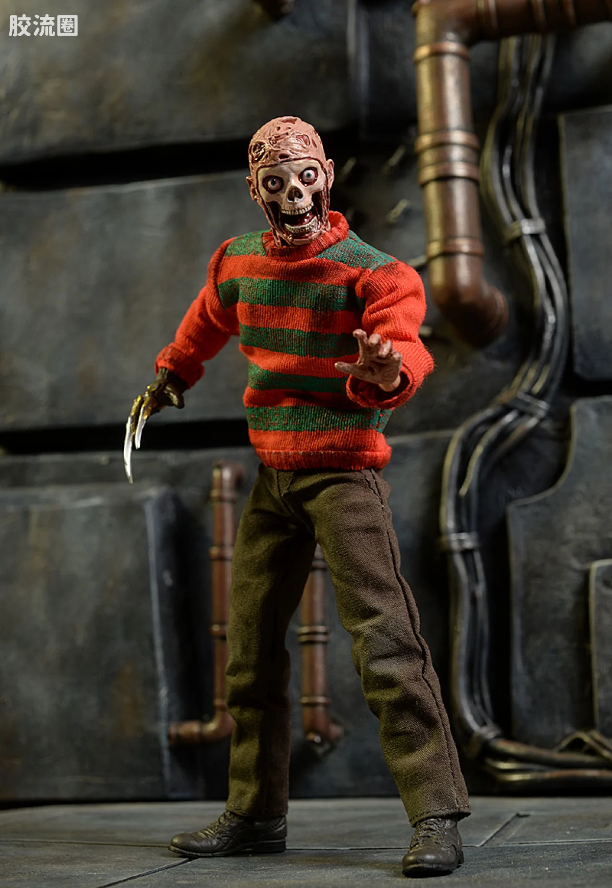Mezco one-12系列 1/12集体系列 猛鬼街 弗莱迪 - 图片