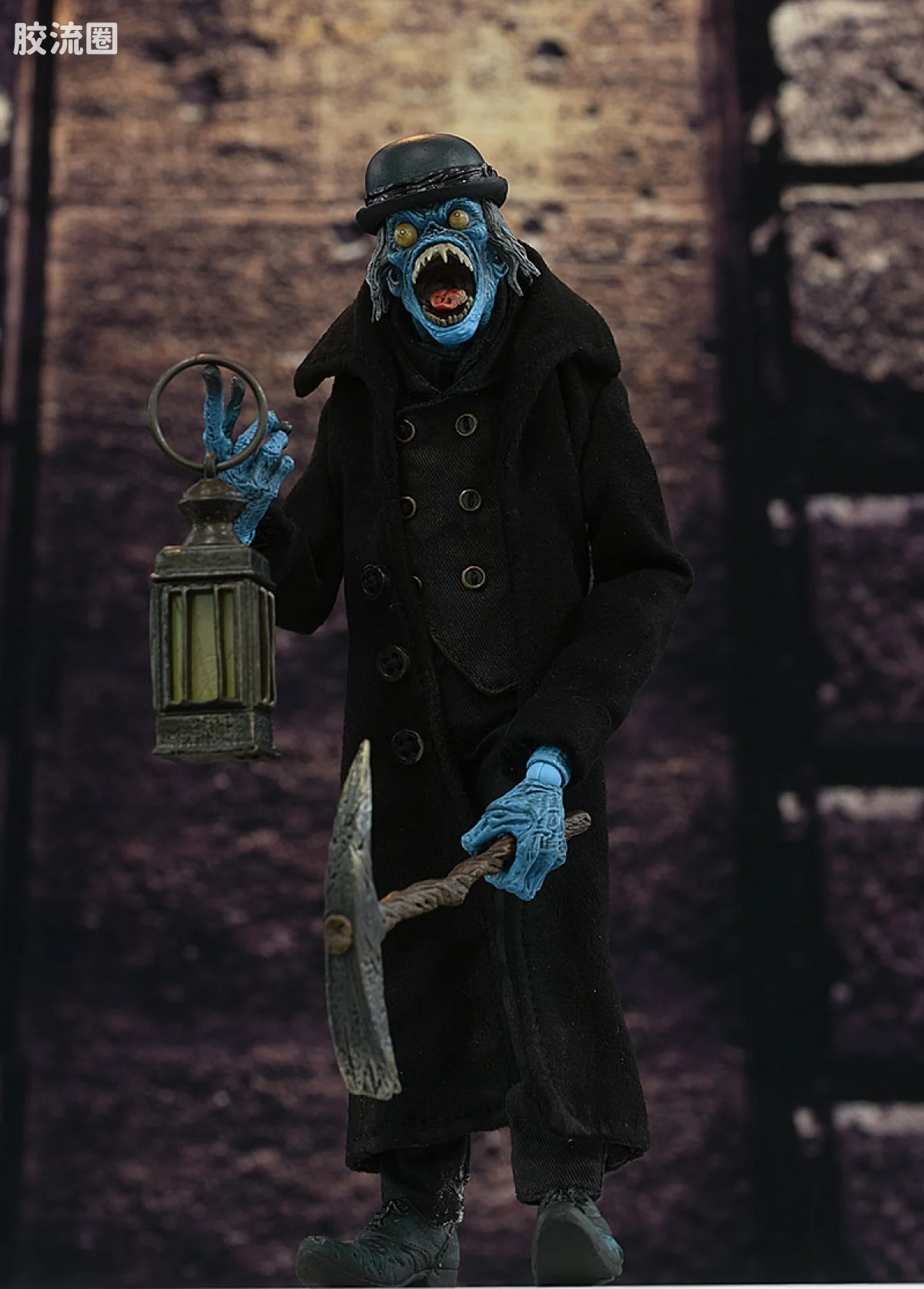 Mezco one-12系列 1/12 Rumble Society集体系列  坏蛆庄园 掘墓人 西奥多·索德卡特 - 图片