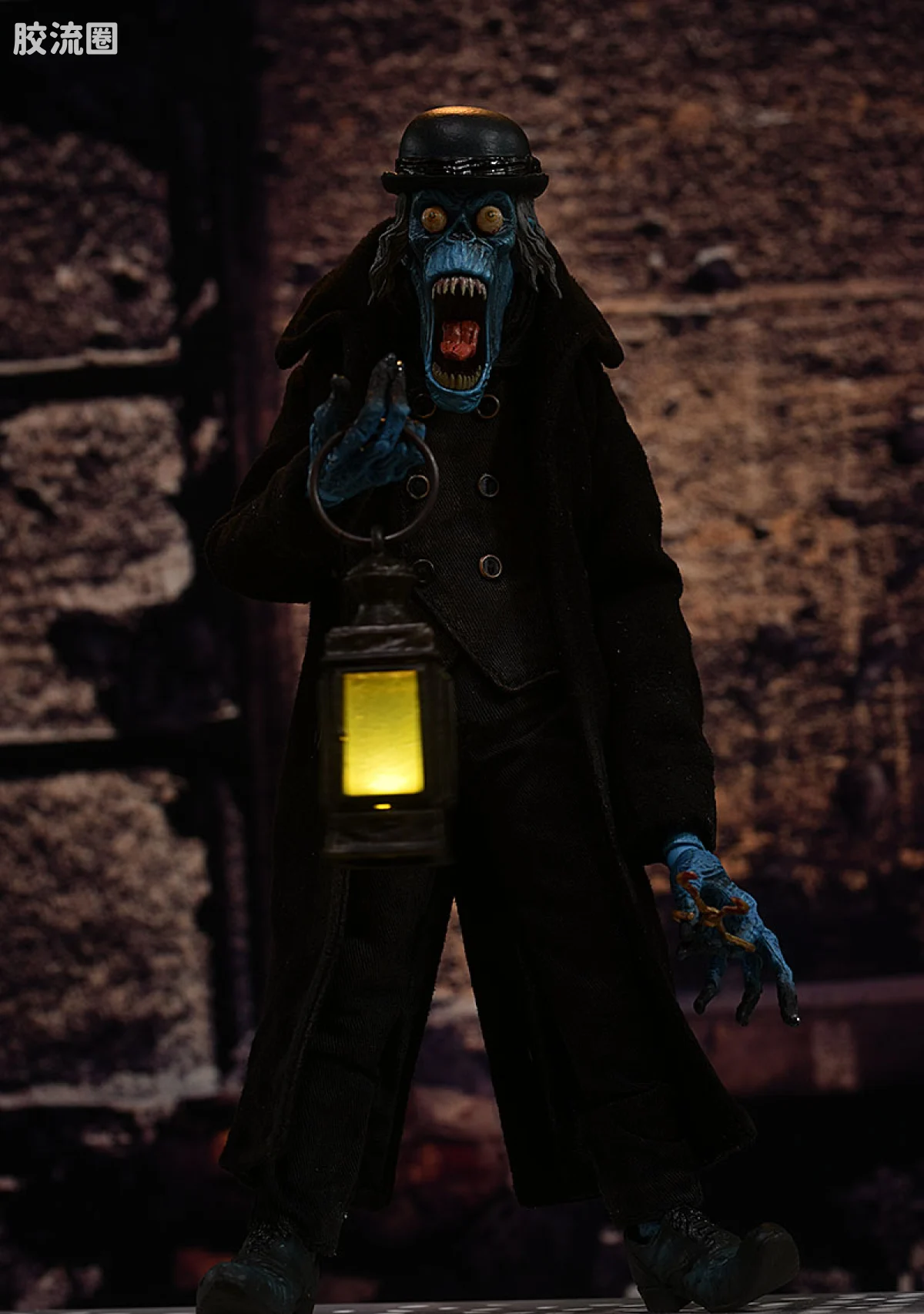 Mezco one-12系列 1/12 Rumble Society集体系列  坏蛆庄园 掘墓人 西奥多·索德卡特 - 图片