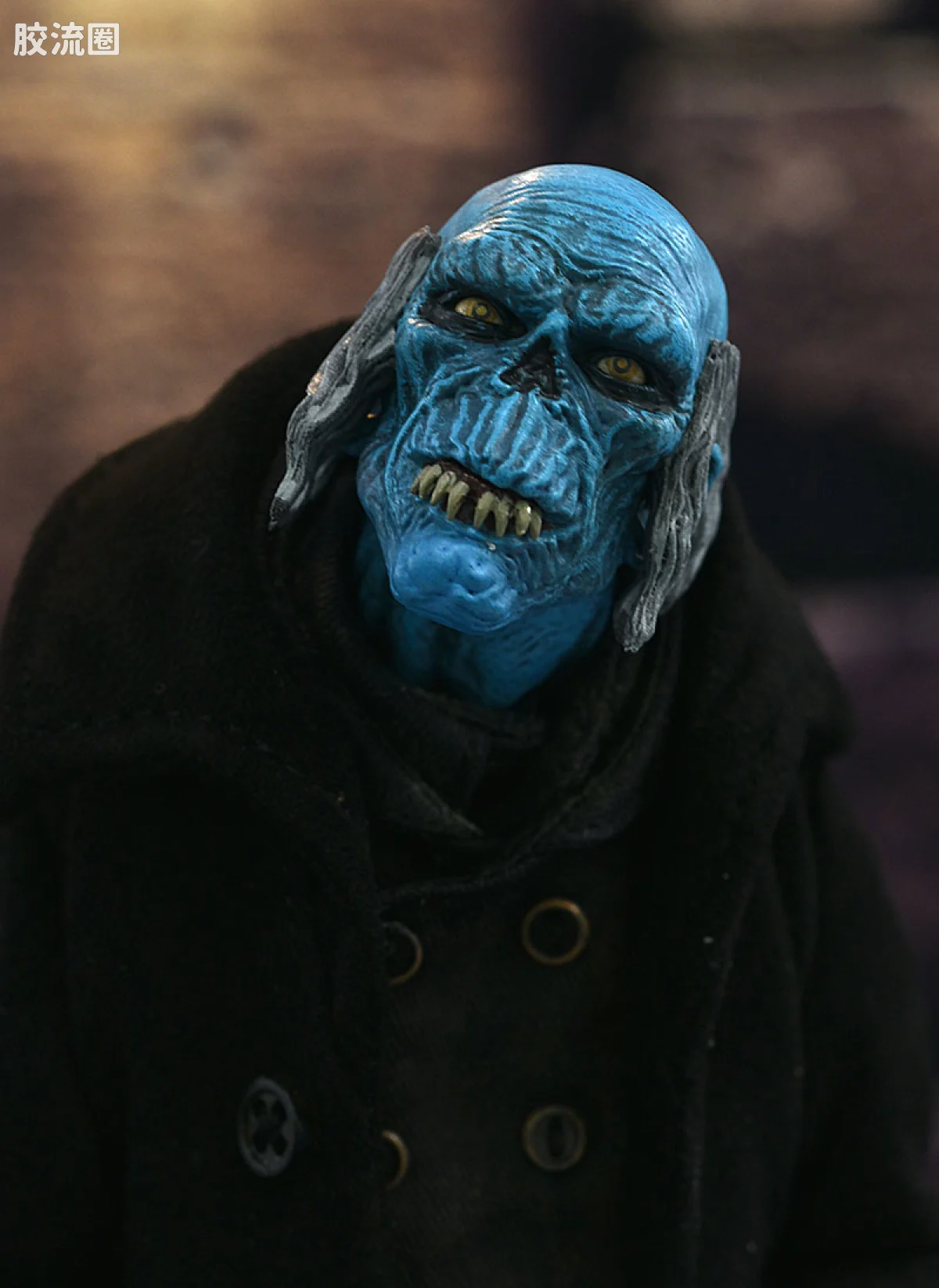 Mezco one-12系列 1/12 Rumble Society集体系列  坏蛆庄园 掘墓人 西奥多·索德卡特 - 图片
