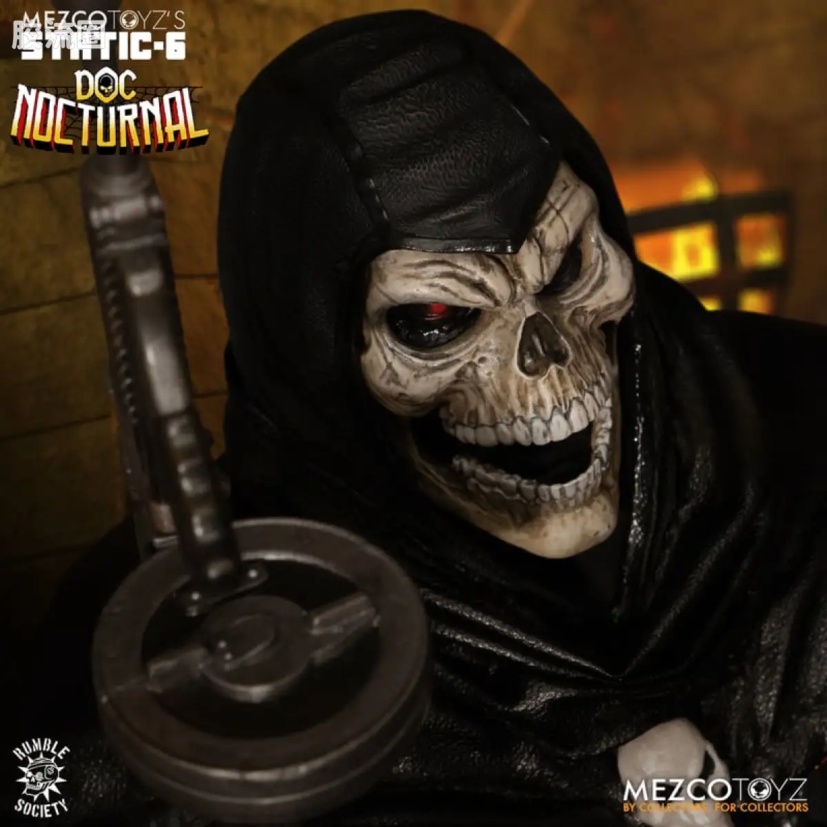 Mezco 综合系列 Static Six/静态-6 雕像系列 夜行博士 - 图片