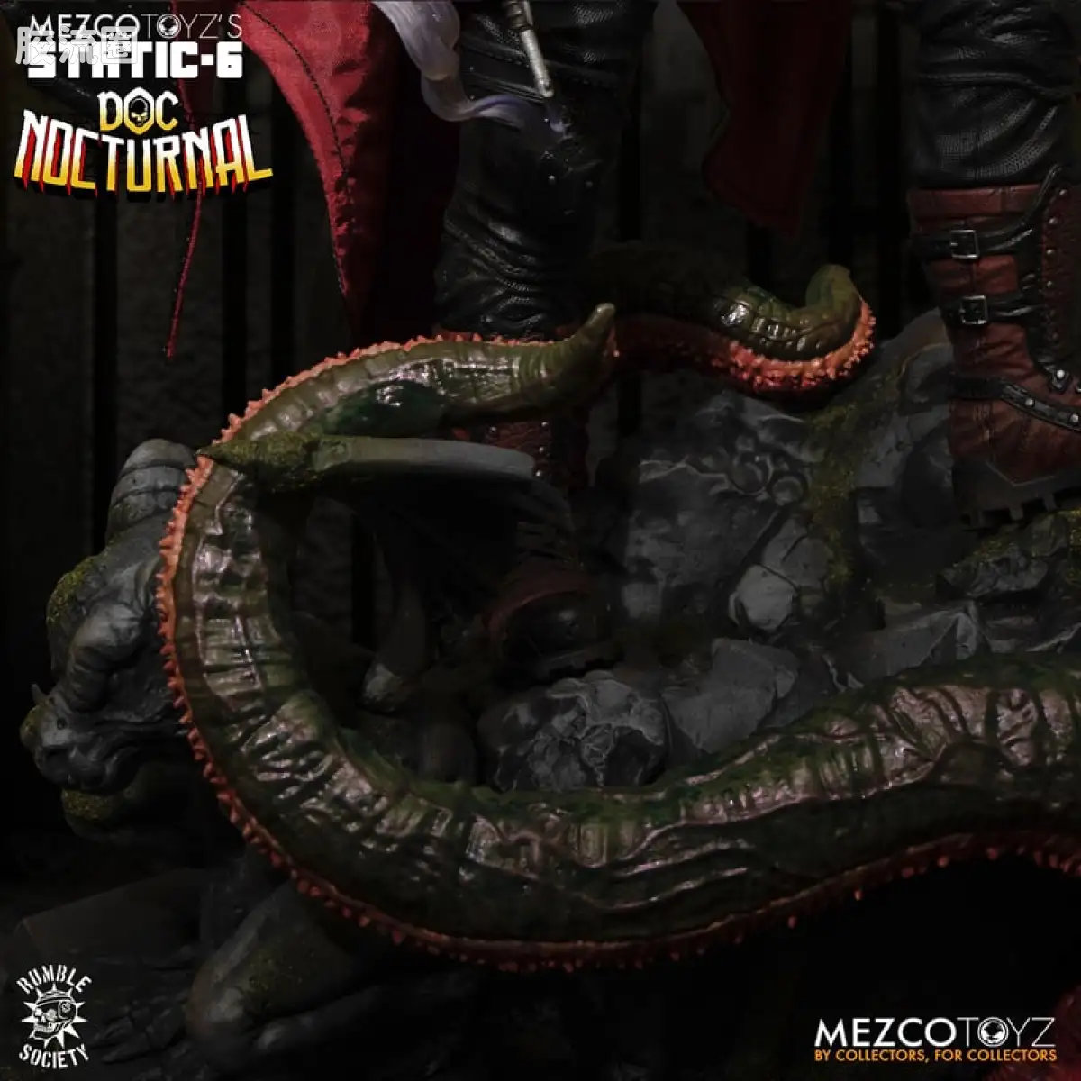 Mezco 综合系列 Static Six/静态-6 雕像系列 夜行博士 - 图片