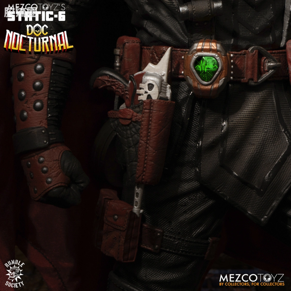 Mezco 综合系列 Static Six/静态-6 雕像系列 夜行博士 - 图片
