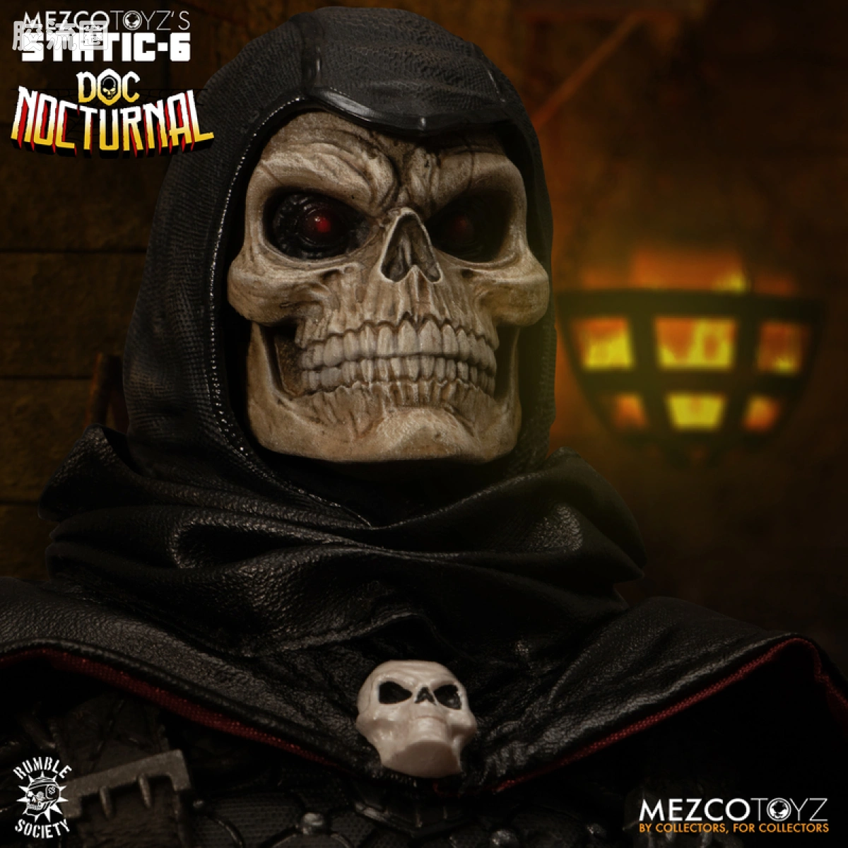 Mezco 综合系列 Static Six/静态-6 雕像系列 夜行博士 - 图片