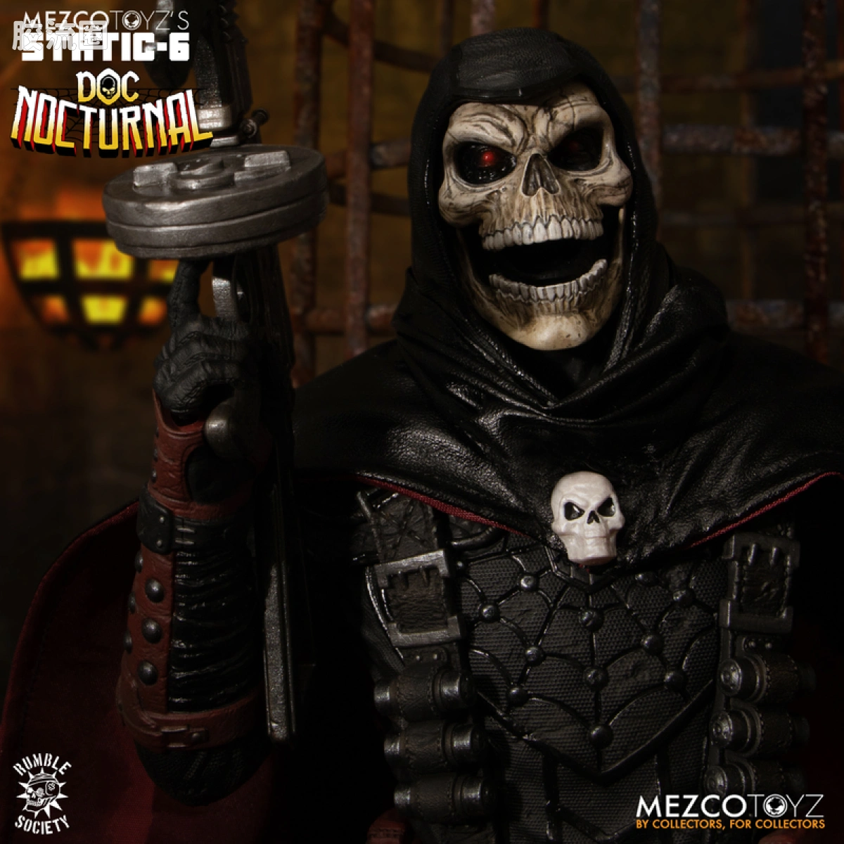 Mezco 综合系列 Static Six/静态-6 雕像系列 夜行博士 - 图片