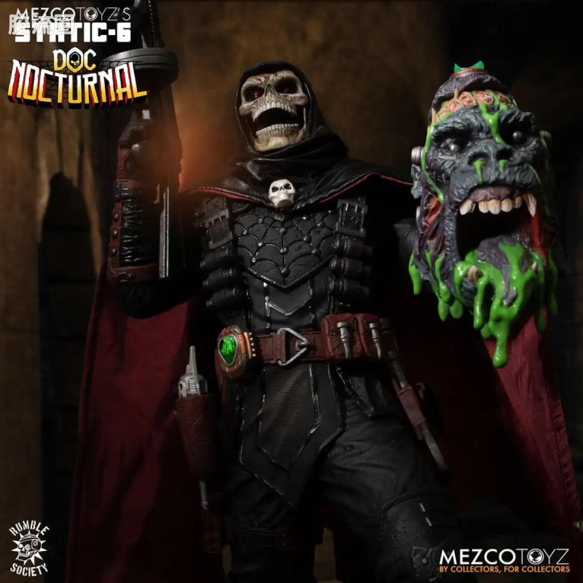 Mezco 综合系列 Static Six/静态-6 雕像系列 夜行博士 - 图片