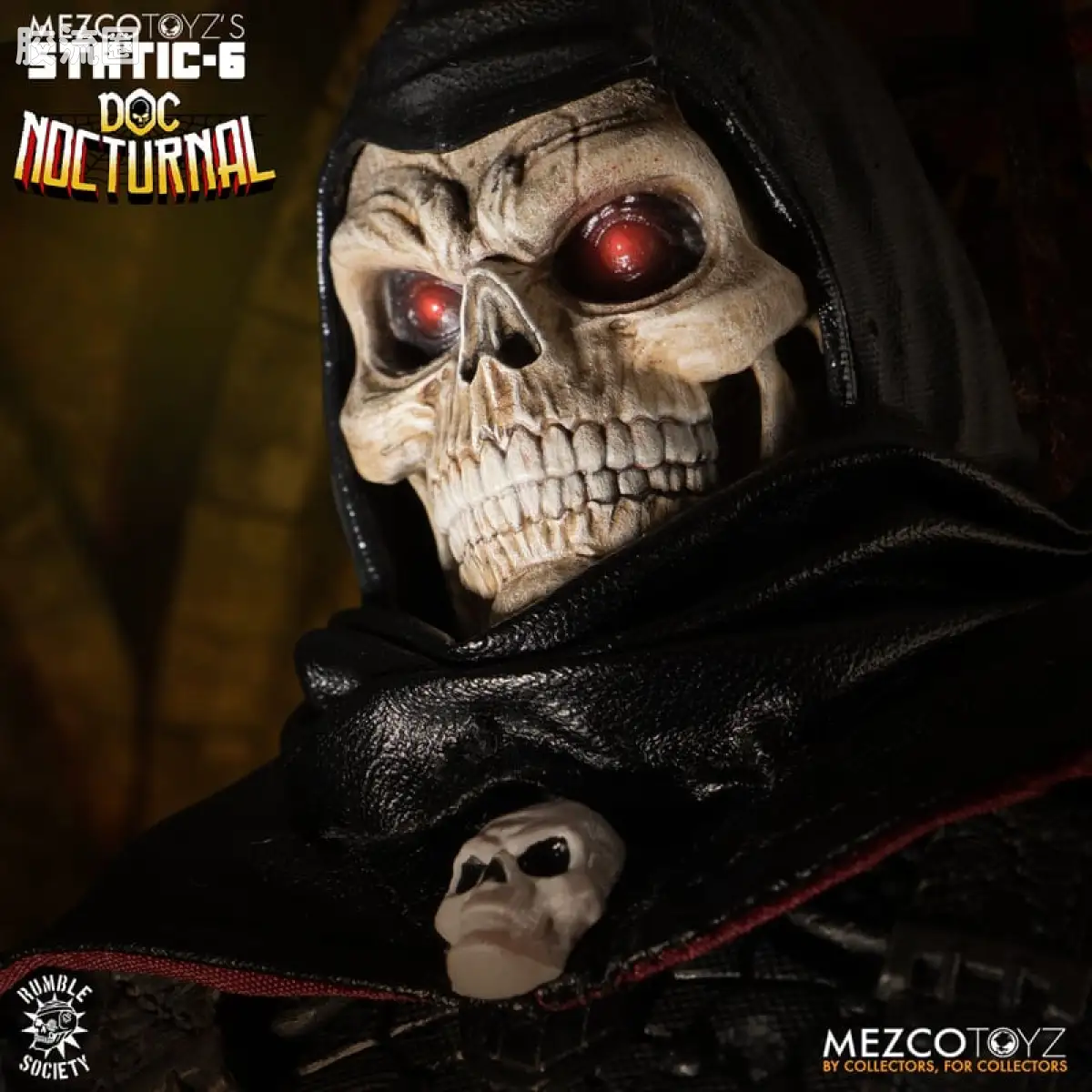 Mezco 综合系列 Static Six/静态-6 雕像系列 夜行博士 - 图片