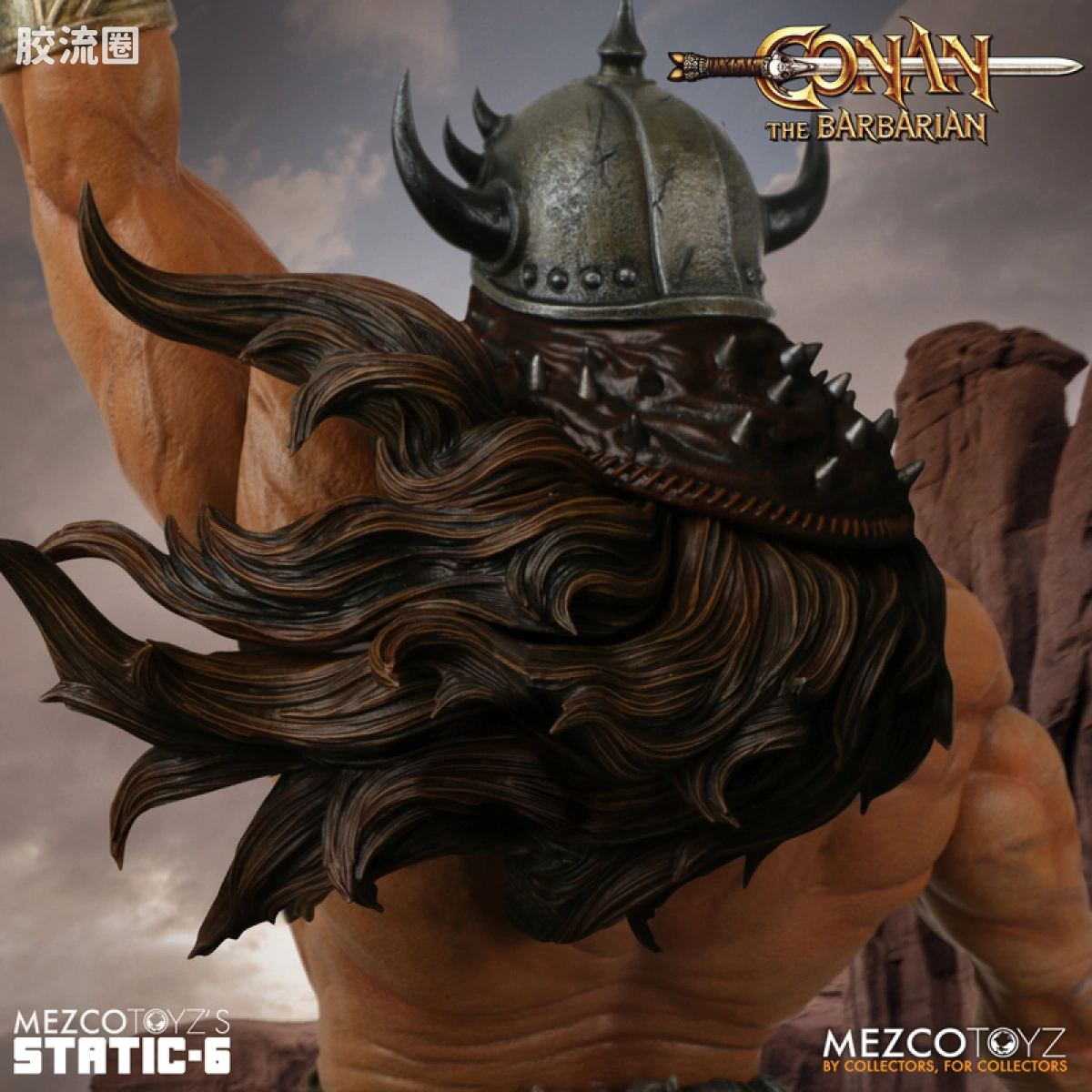 Mezco 综合系列 Static Six/静态-6 雕像系列 野蛮人柯南 (1982) - 图片