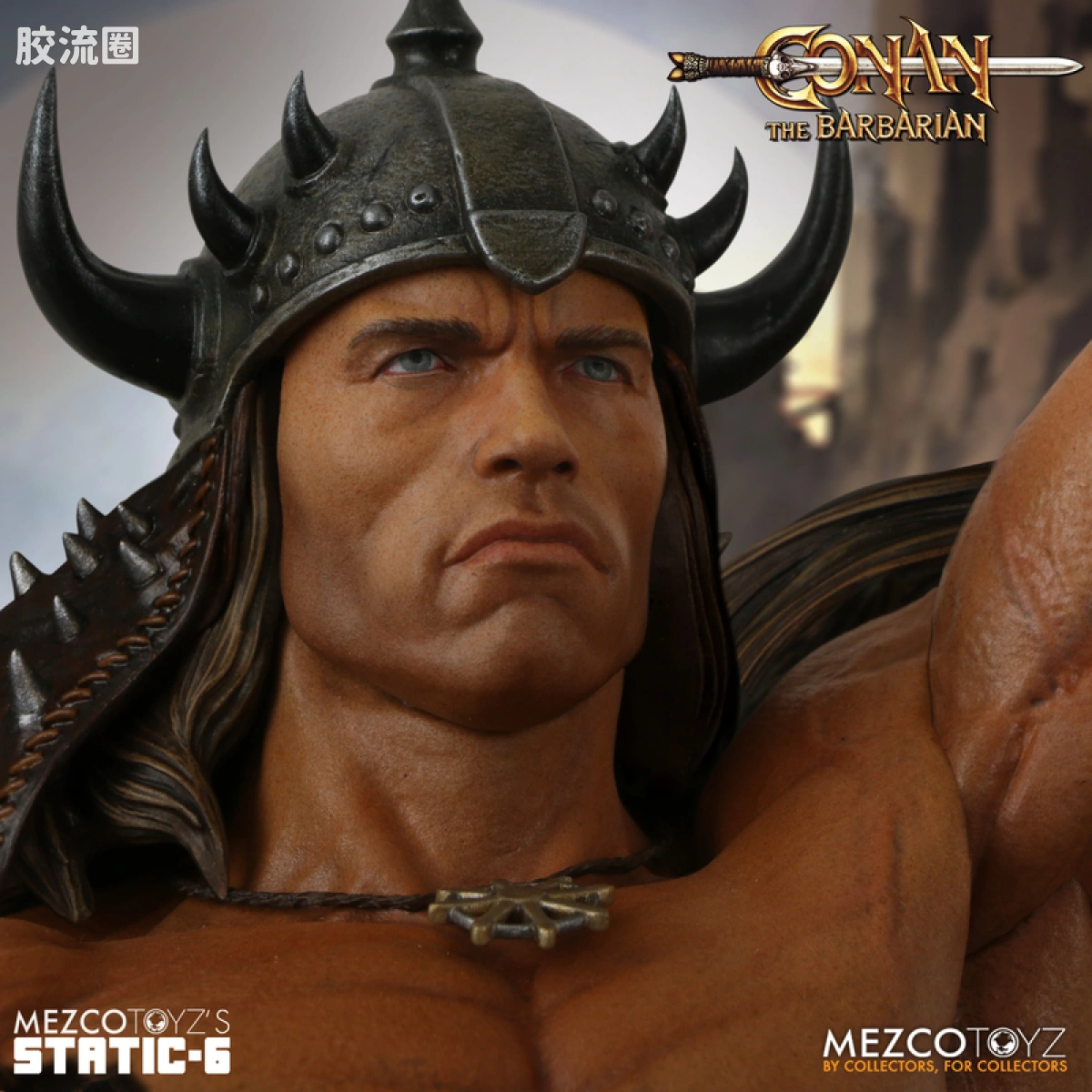 Mezco 综合系列 Static Six/静态-6 雕像系列 野蛮人柯南 (1982) - 图片