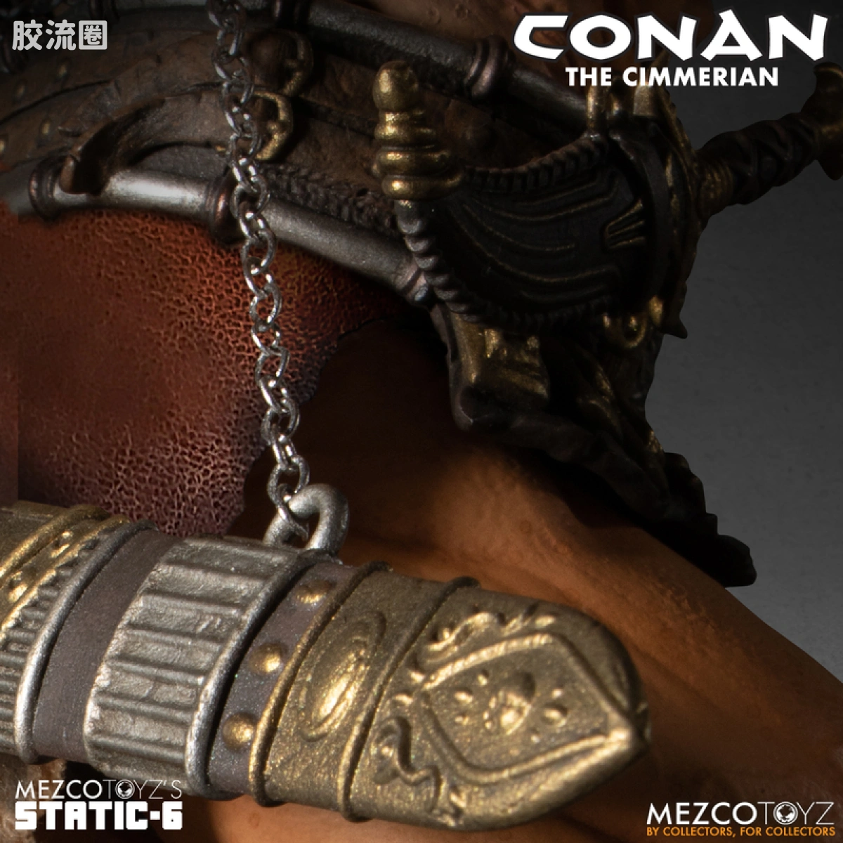 Mezco 综合系列 Static Six/静态-6 雕像系列 野蛮人柯南 柯南 - 图片