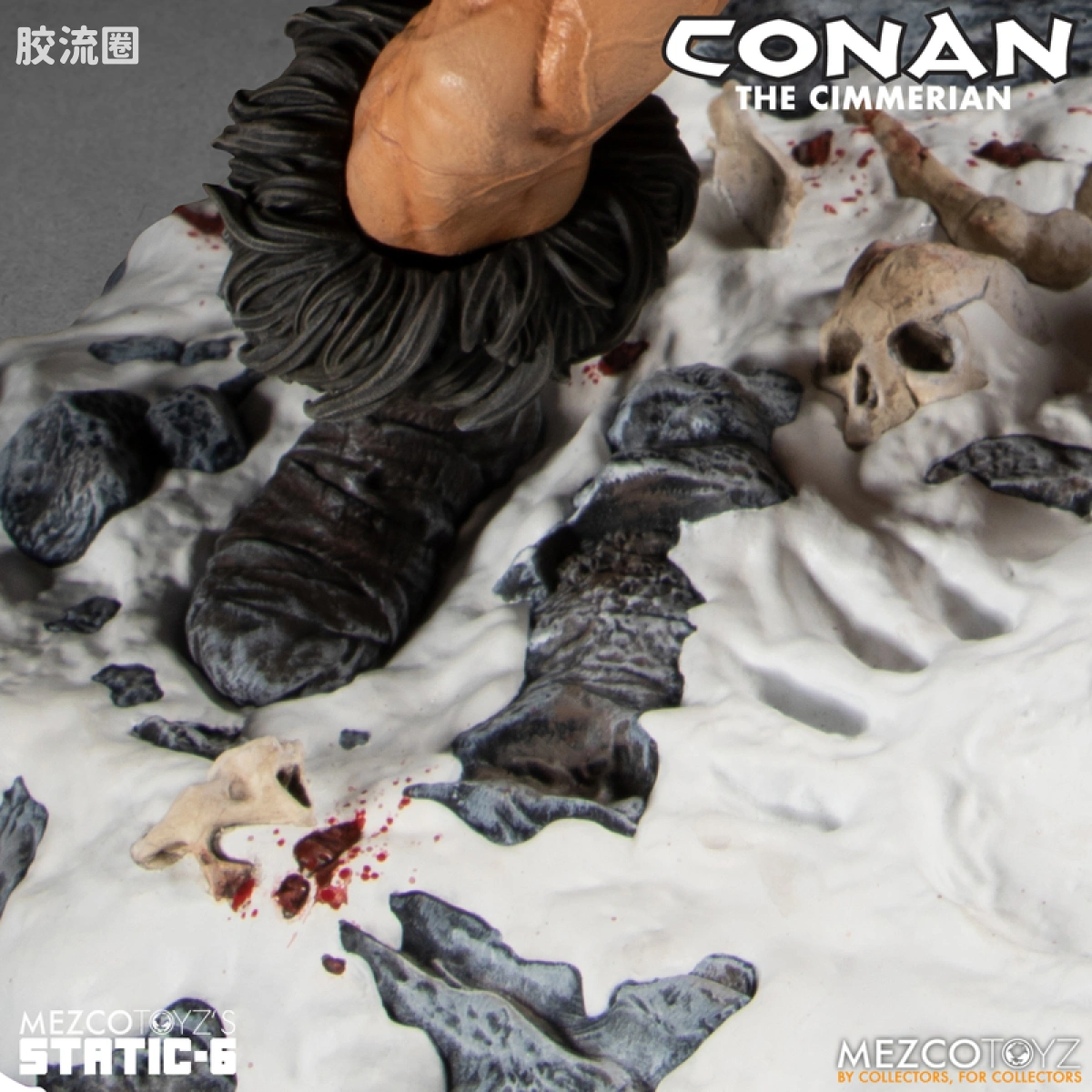 Mezco 综合系列 Static Six/静态-6 雕像系列 野蛮人柯南 柯南 - 图片
