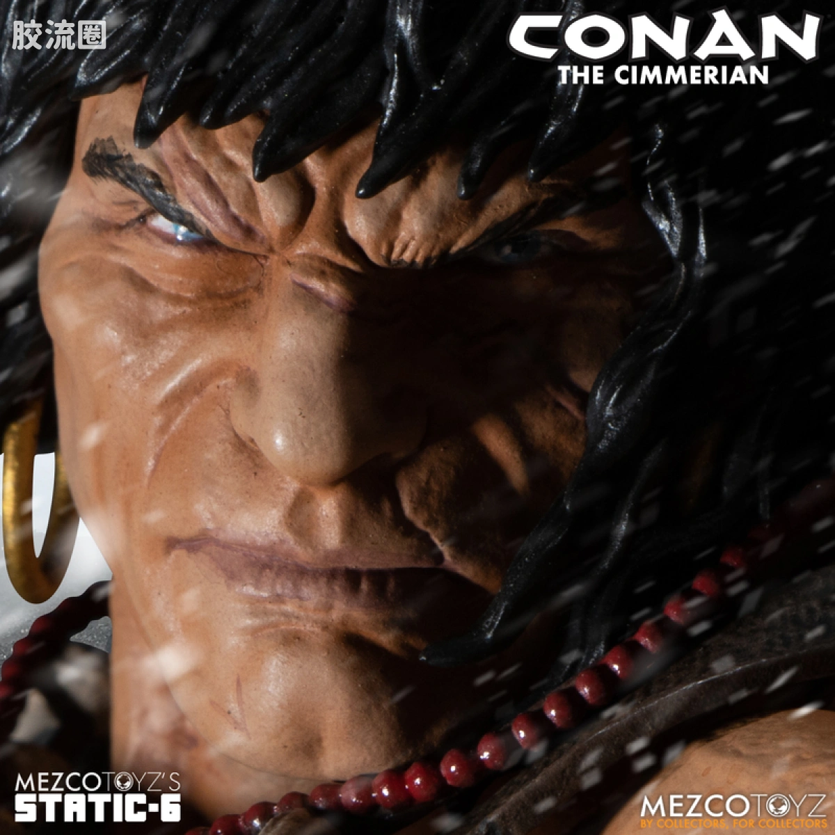 Mezco 综合系列 Static Six/静态-6 雕像系列 野蛮人柯南 柯南 - 图片