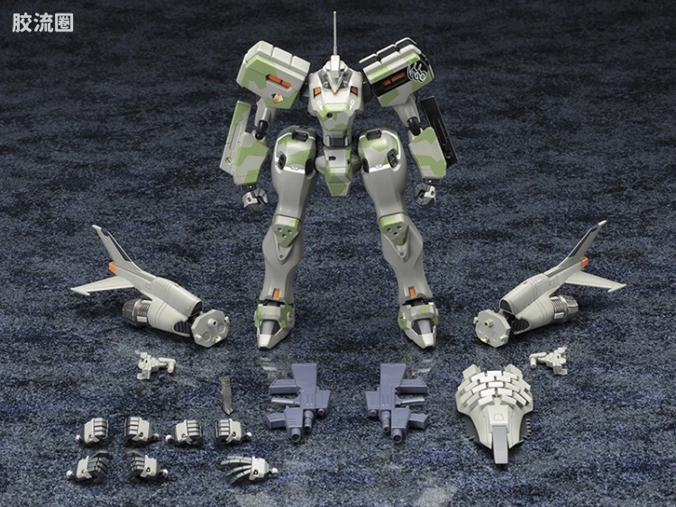 寿屋Muv-Luv系列 无比例 MiG-21 三弦琴 提奥多尔.艾伯巴赫机 - 图片