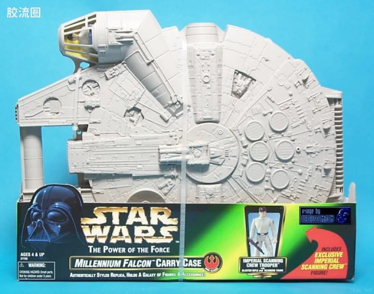 星球大战 THE POWER OF THE FORCE 其他系列 Millennium Falcon Carry Case with Imperial Scanning Crew Trooper
