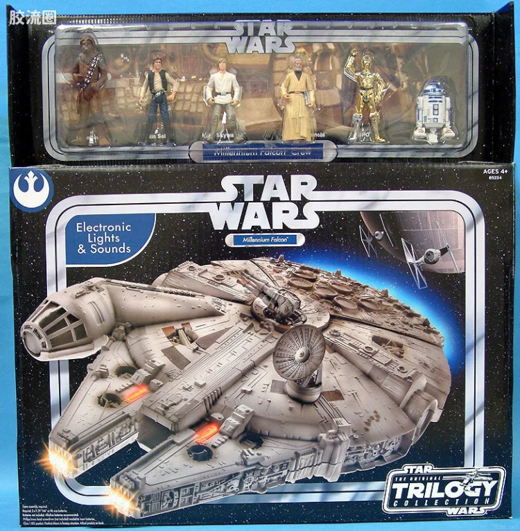 星球大战 原始三部曲收藏 载具系列 Millennium Falcon Crew