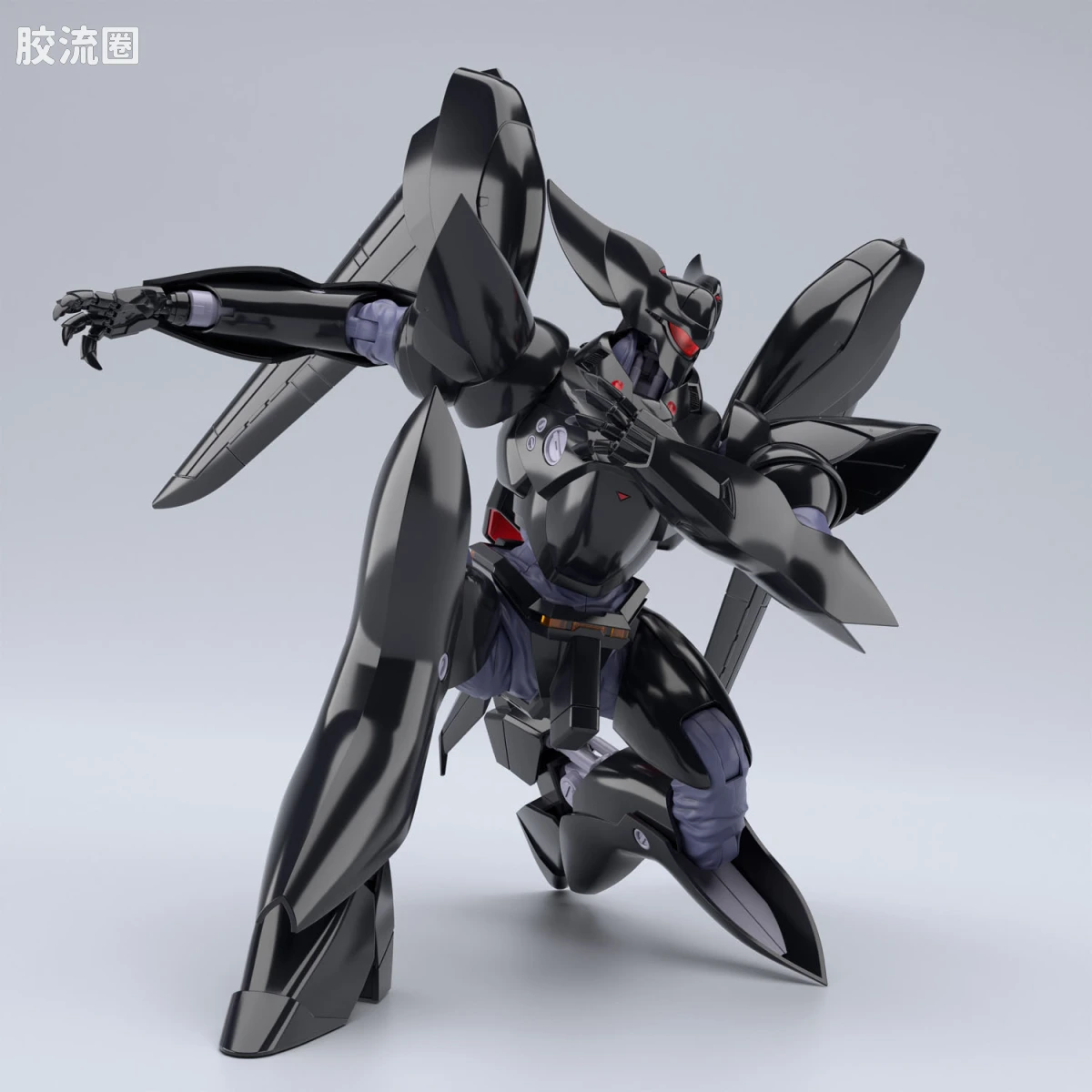 青岛社动漫题材拼装模型 ACKS系列 MP-03 TYPE-J9 格里芬 - 图片