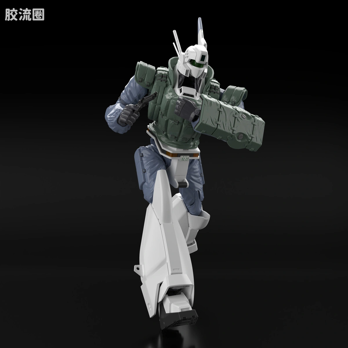 青岛社动漫题材拼装模型 ACKS系列 MP-04 AV-98 英格拉姆 爆炸反应装甲装备 - 图片