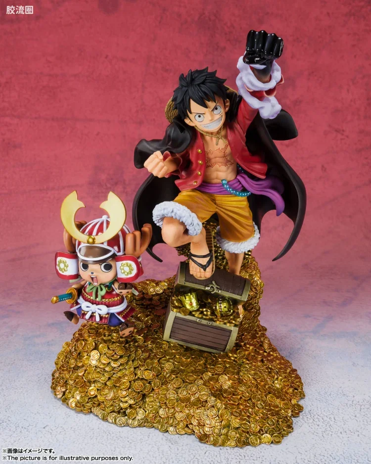 Figuarts ZERO 海贼王 蒙奇·D·路飞&乔巴 - WT100纪念 尾田荣一郎新绘制 大海贼百景- - 图片