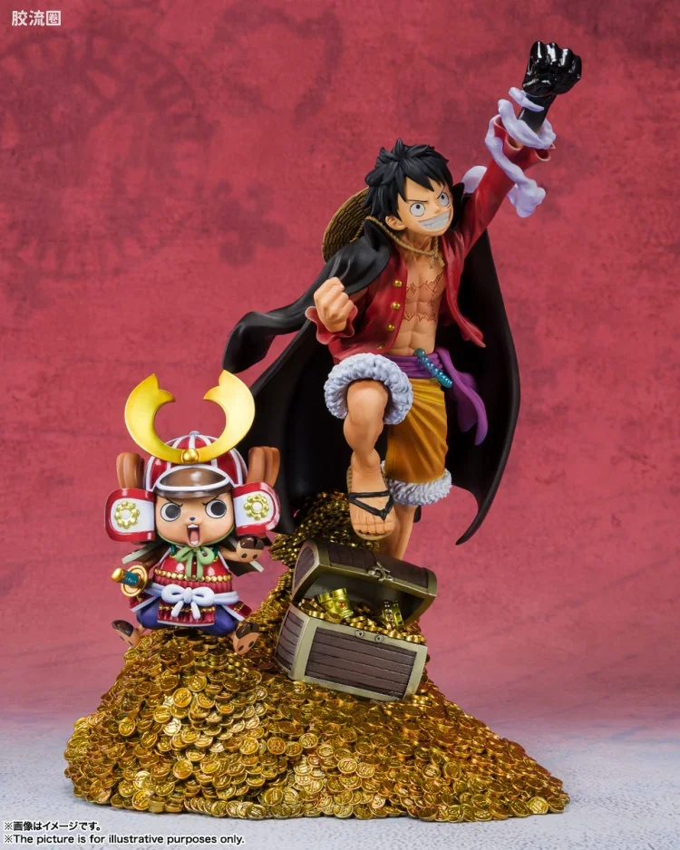 Figuarts ZERO 海贼王 蒙奇·D·路飞&乔巴 - WT100纪念 尾田荣一郎新绘制 大海贼百景- - 图片