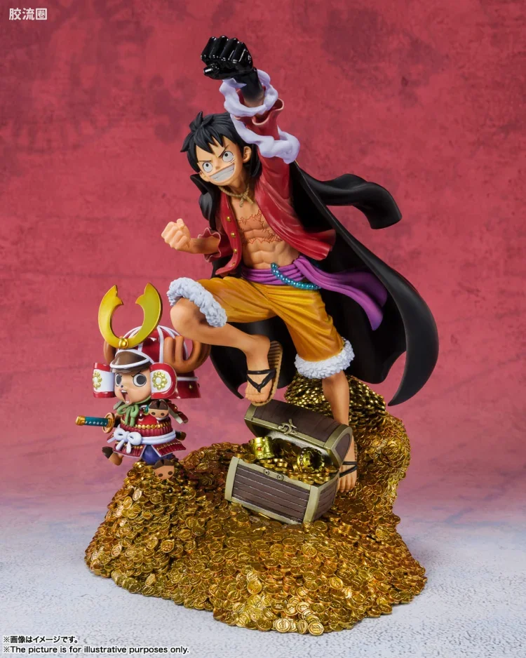 Figuarts ZERO 海贼王 蒙奇·D·路飞&乔巴 - WT100纪念 尾田荣一郎新绘制 大海贼百景- - 图片