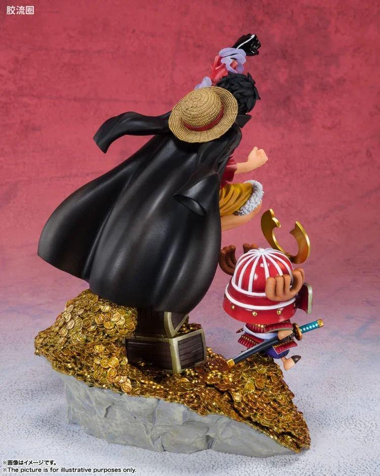 Figuarts ZERO 海贼王 蒙奇·D·路飞&乔巴 - WT100纪念 尾田荣一郎新绘制 大海贼百景- - 图片