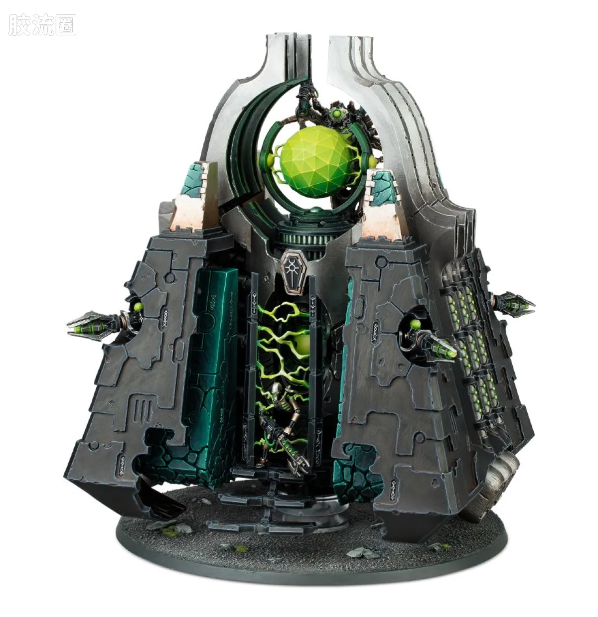战锤40K Necron 太空死灵 9版 巨石堡垒 - 图片