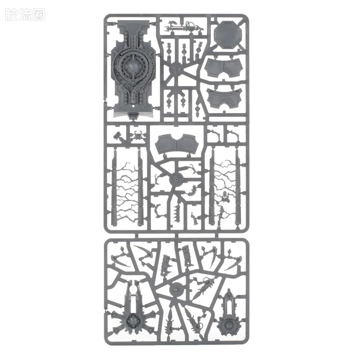 战锤40K Necron 太空死灵 9版 巨石堡垒 - 图片