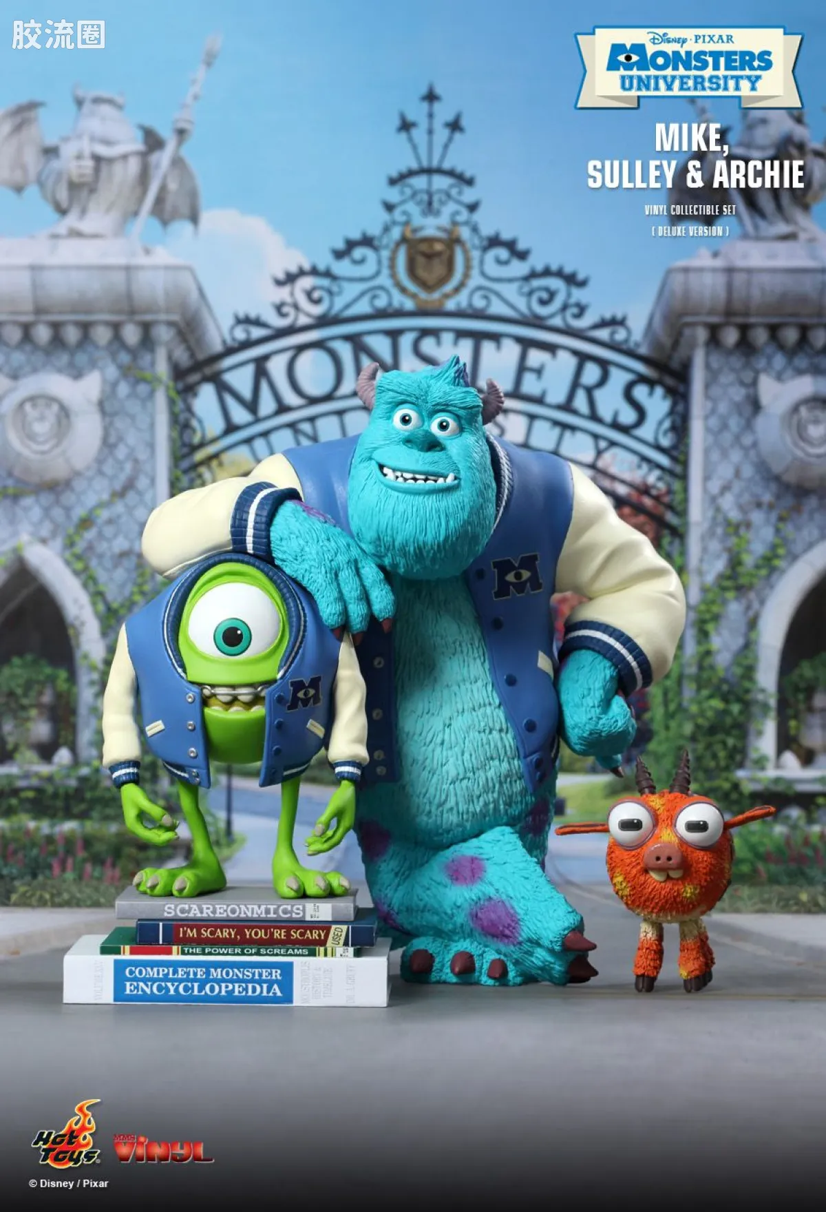 HT综合周边系列 MMSV系列 008怪兽大学：Mike, Sulley & Archie - 图片