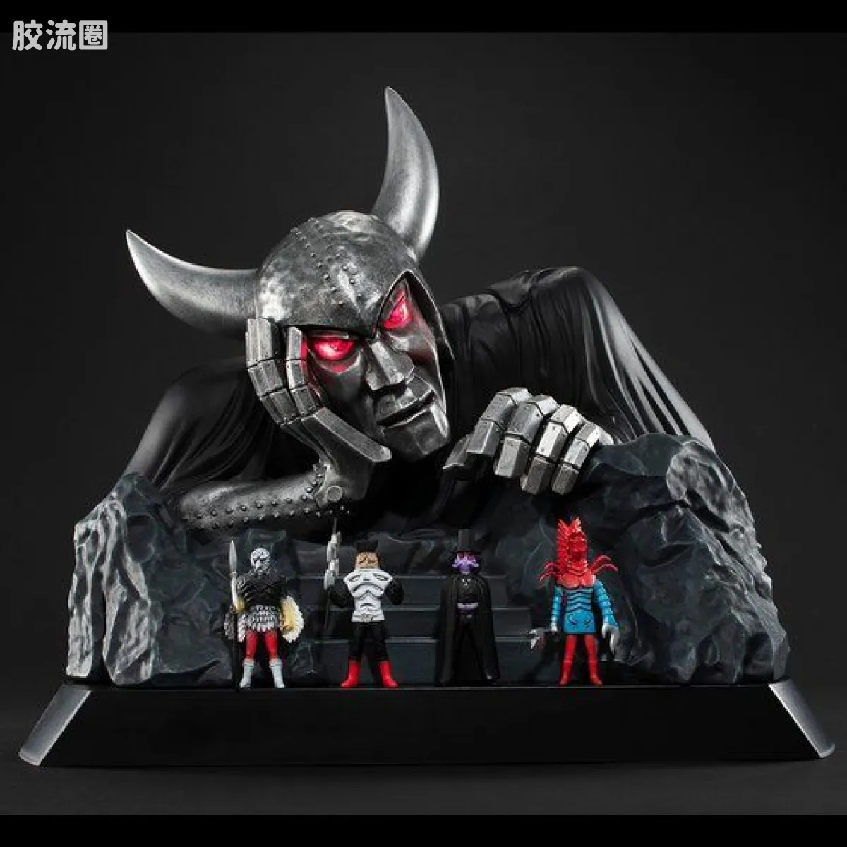 Mega House特摄系列 Ultimate Article Monsters系列 假面骑士X 黑暗王 - 图片