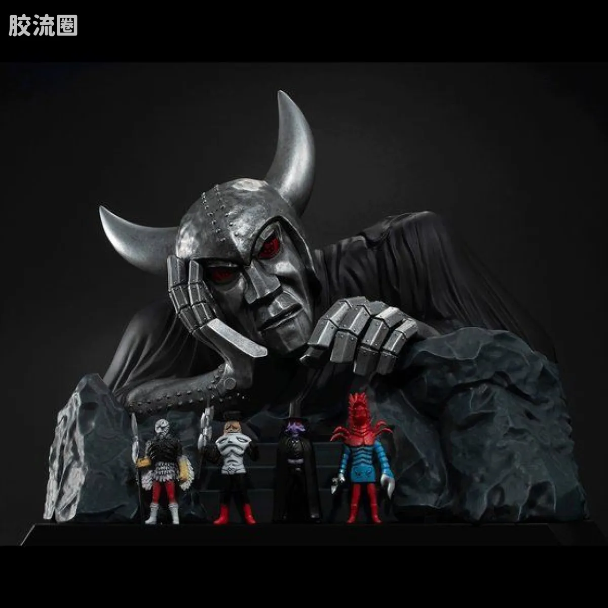 Mega House特摄系列 Ultimate Article Monsters系列 假面骑士X 黑暗王 - 图片