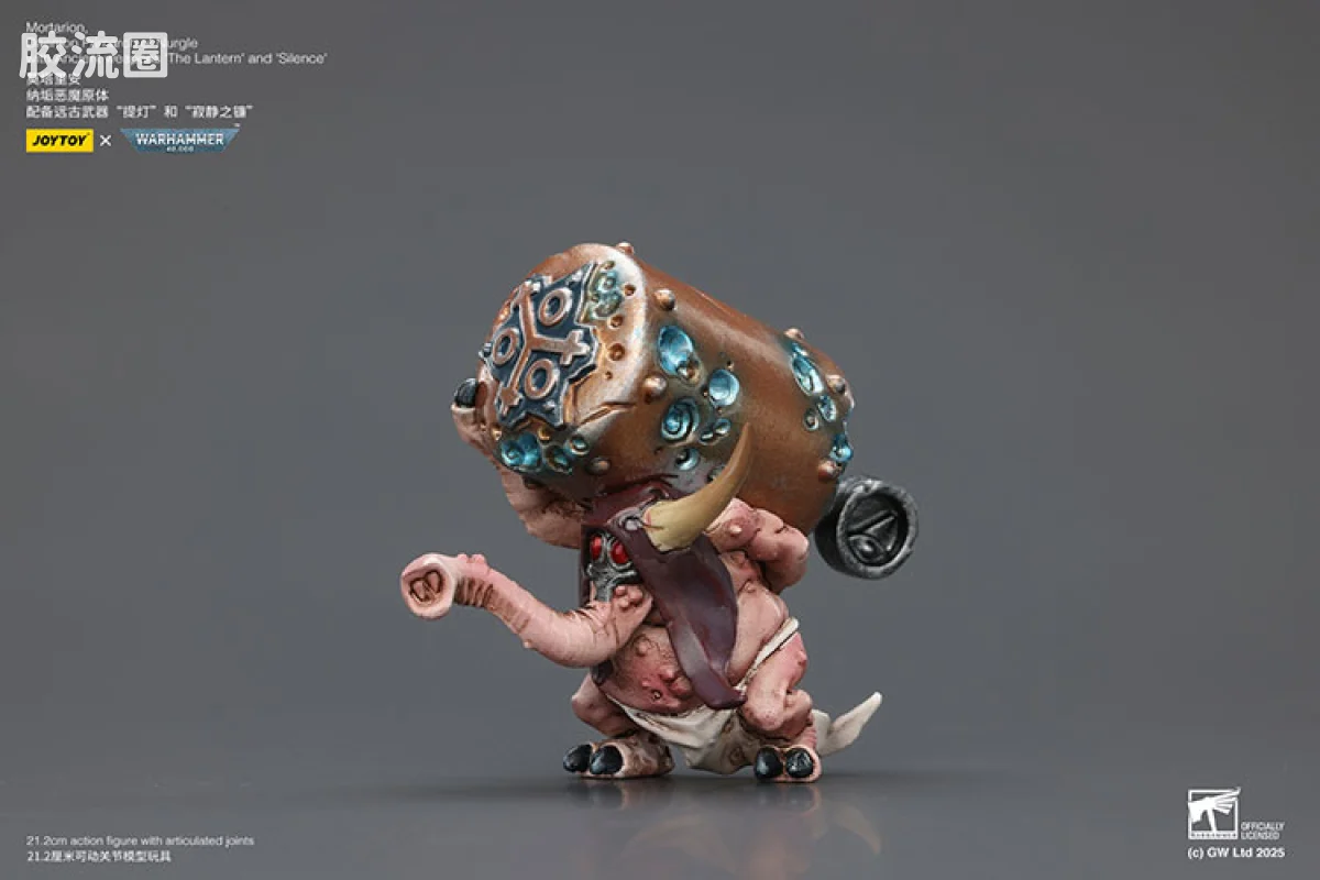 JOYTOY x 战锤40K 基因原体 帝皇子嗣 恶魔原体 莫塔里安 死亡守卫基因原体 - 图片