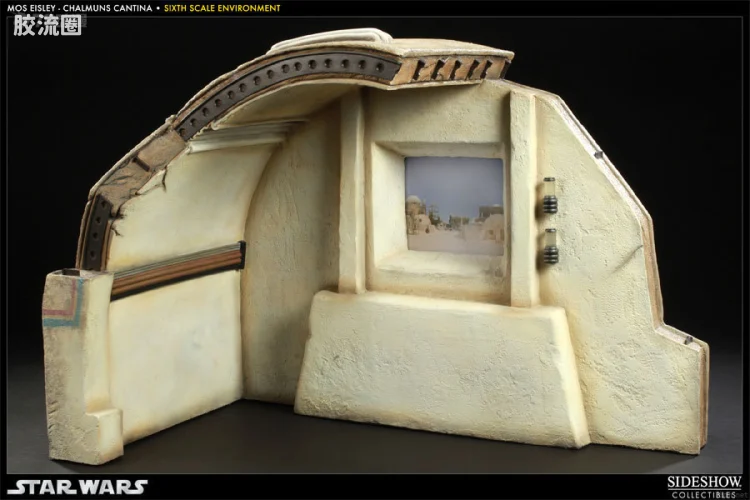 sideshow1比6可动人偶系列 场景系列 Mos Eisley Cantina Band Nook