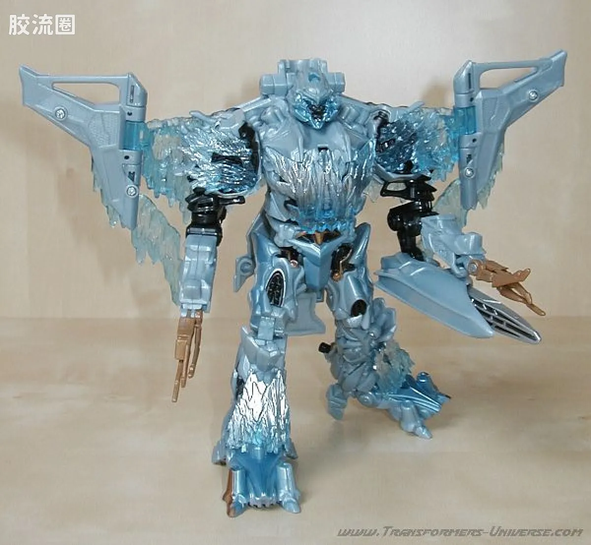 变形金刚电影1 美版 航海家级(Voyager Class) 威震天(冰封) - 图片